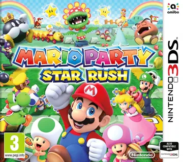 Mario Party - Star Rush (USA) box cover front